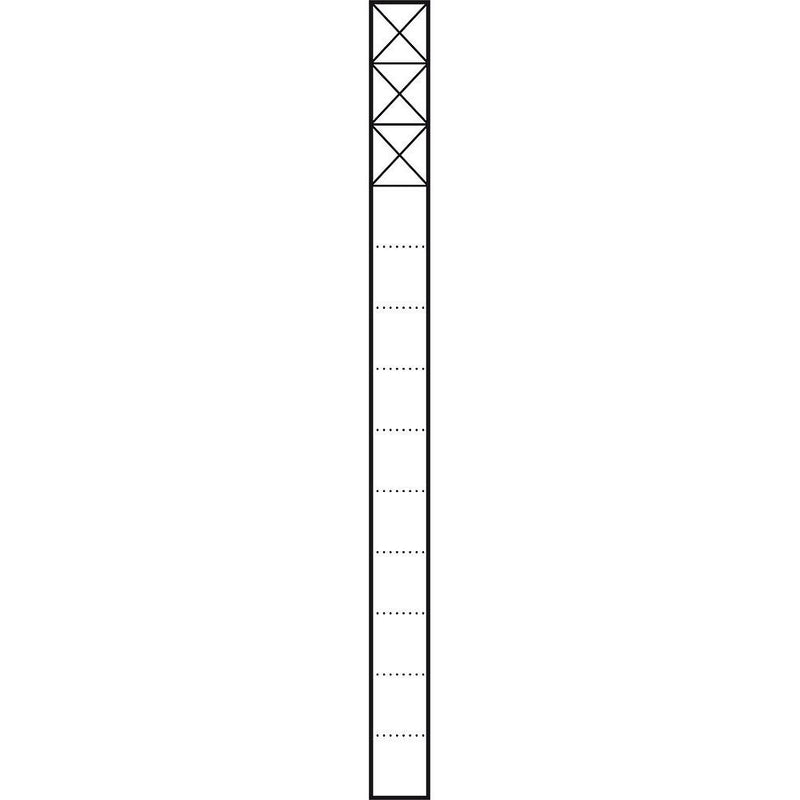 Siedle&Söhne - Kommunikations-Säule Kommunikations-Stele KSF 613-3 SM 1,3m sil/met 3Mod