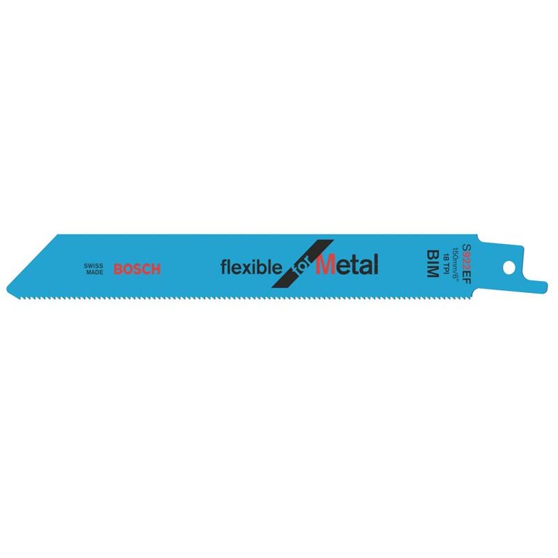 Bosch - Säbelsägeblatt Flexible for 2608656028 Metal, 100er-Pack