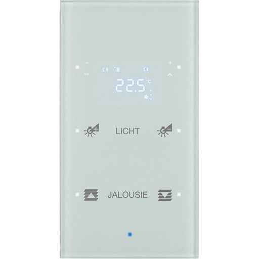 Berker - Bussystem-Tastsensor Glas-Sensor 2fach 75642130 polarweiß
