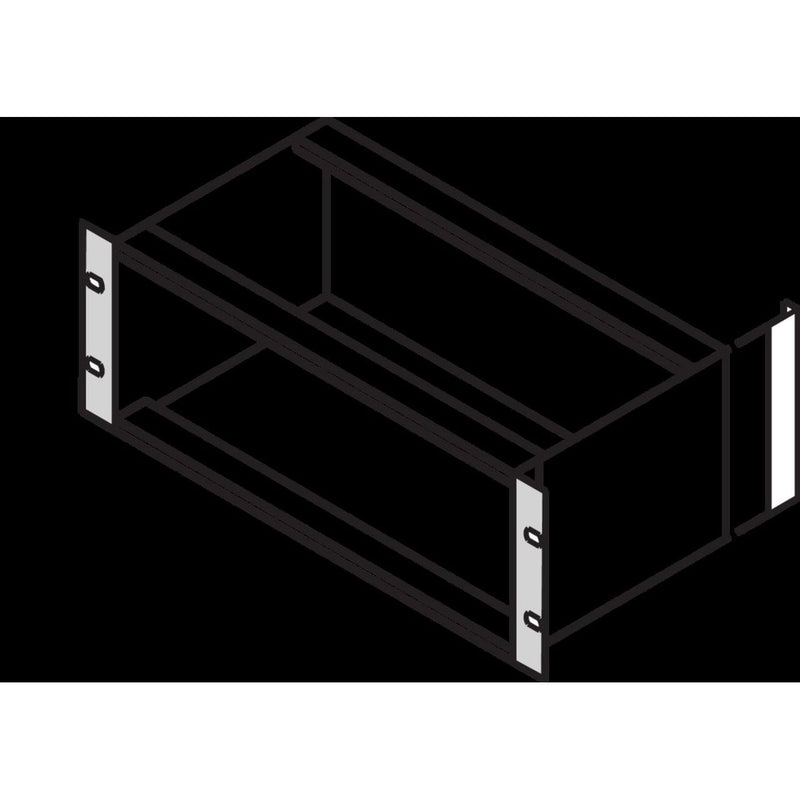 Schroff - Komponente für den Ausbau (Schaltschrank) Frontwinkel 6HE 24560498 (VE2)