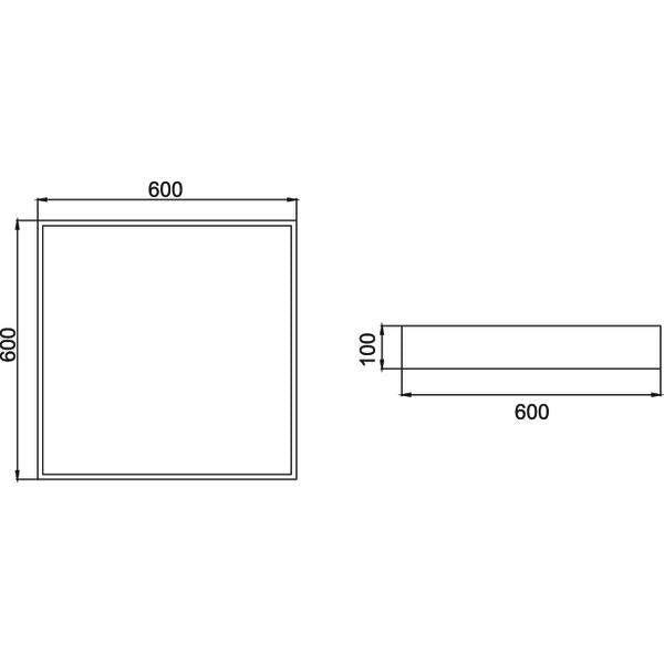 Brumberg Leuchten - Decken-/Wandleuchte LED-Anbauleuchte 13710183 3000K