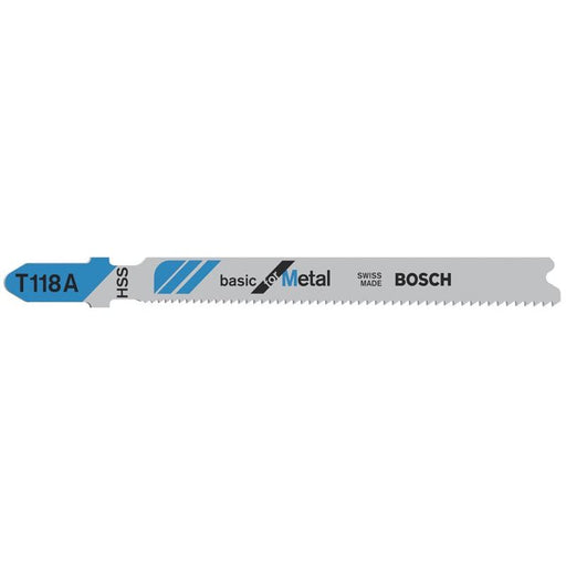 Bosch - Stichsägeblatt T 118 A 2608631964 Basic for Metal