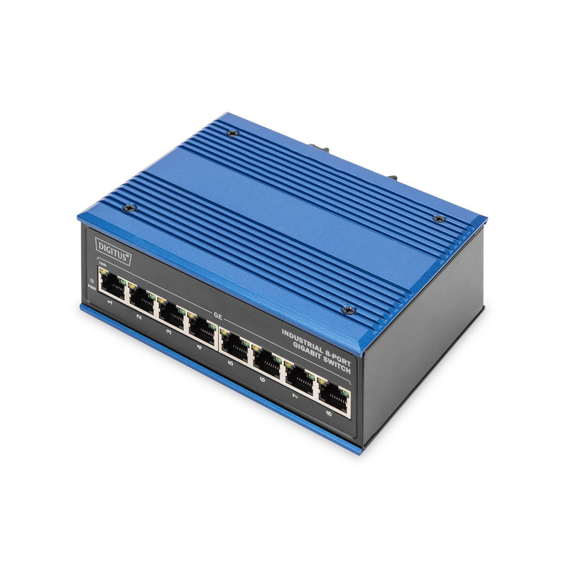 DIGITUS - Netzwerk Switch Netzwerk-Switch DN-651119 8-Port