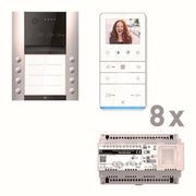 TCS Tür Control - Türsprech-Set video:pack AVA610208 PVAF082/003 IVW6511 8WE AP