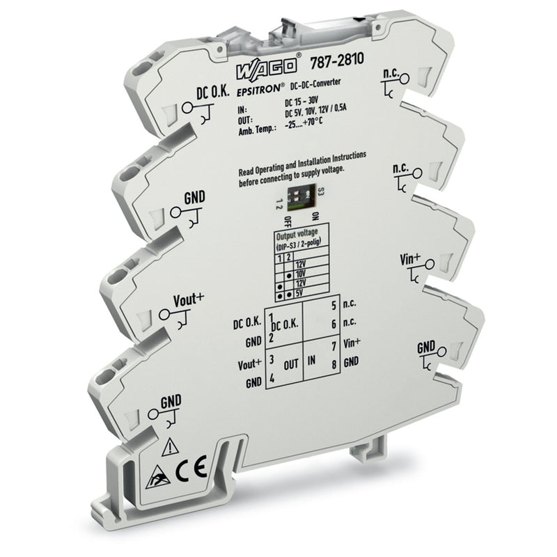 WAGO - Gleichstromversorgung DC-DC-Wandler 787-2810 DC 24 V