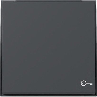 Gira - Abdeckung/Bedienelement für Installationsschalterprogramme Wippe Symb. Tür 328767 (WG UP) Anthrazit