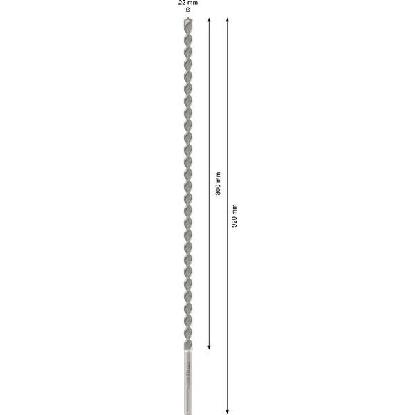 Bosch - Bohrer PRO SDS max-4 2608706851 Hammerbohrer 22 x