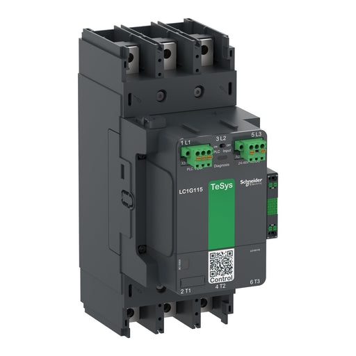 Schneider Electric - Leistungsschütz zum Schalten von Wechselstrom Leistungsschütz TeSys LC1G115LSEA control - Giga, 3-po