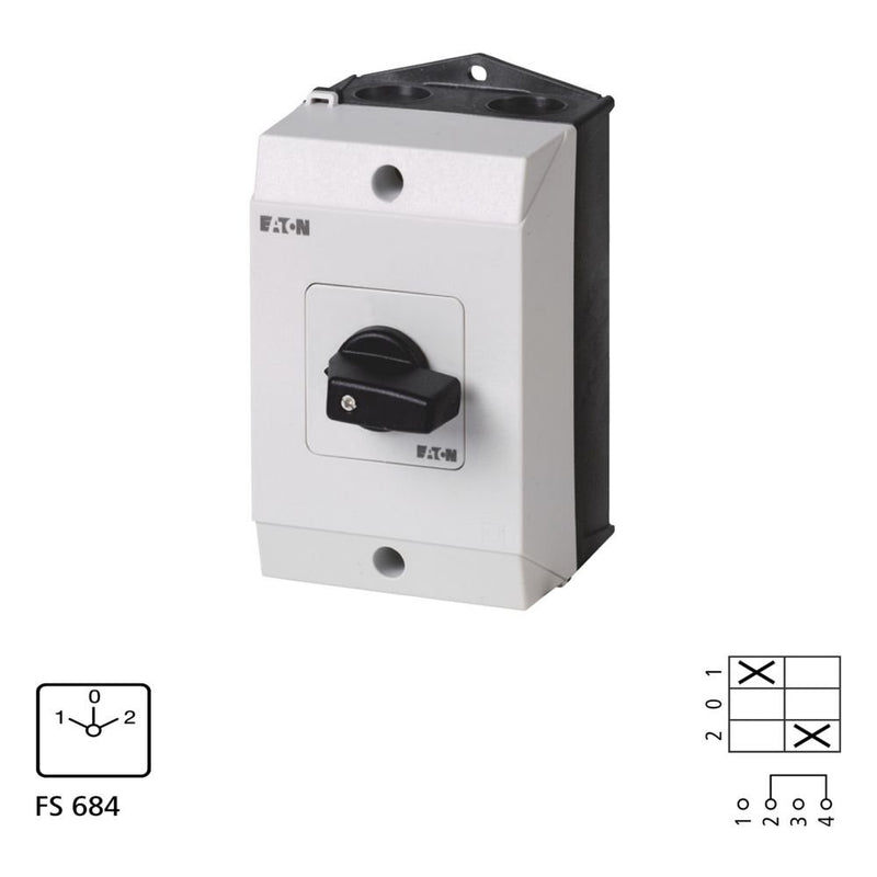 Eaton - Lastschalter Umschalter T3-1-8210/I2 1pol