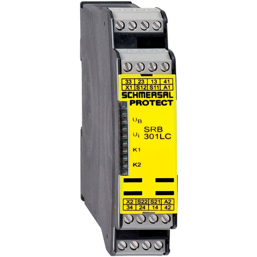 Schmersal - Gerät zur Überwachung von sicherheitsgerichteten Stromkreisen Schutztürwächter SRB301LC 24V AC/DC