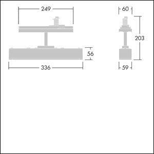 Thorn - Sicherheitsleuchte LED-Notlichtleuchte VOYAGER ON #96636588