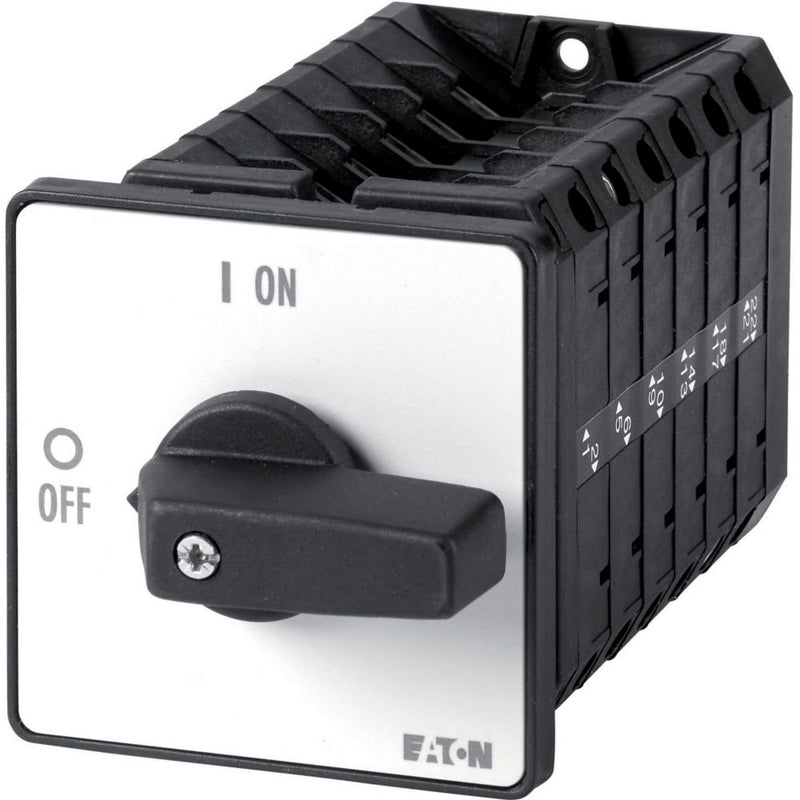 Eaton - Lastschalter Umschalter T5B 63A Einbau T5B-6-8362/E rastend 0-Stellung