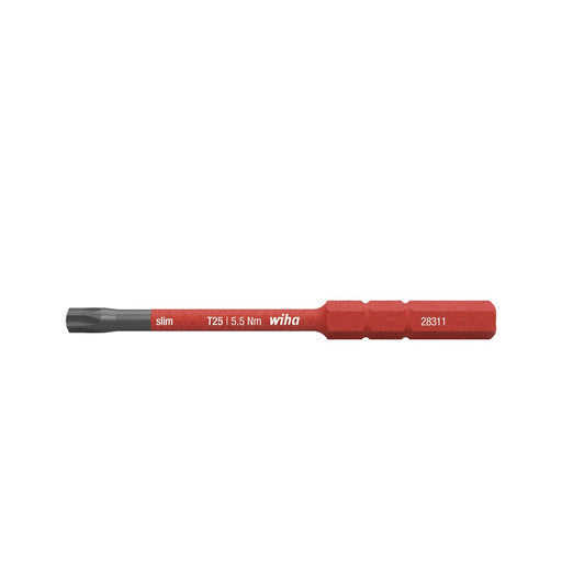 Wiha - Bit 6-rund Schraubendreher 2831-15 T25x75 SoftFinish electric