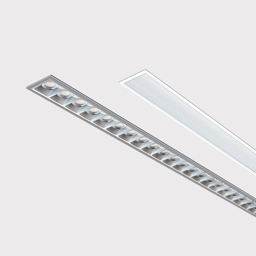 Lightnet - Decken-/Wandleuchte LED-Einbauleuchte LF5OEL-830H-L905 3000K, silber