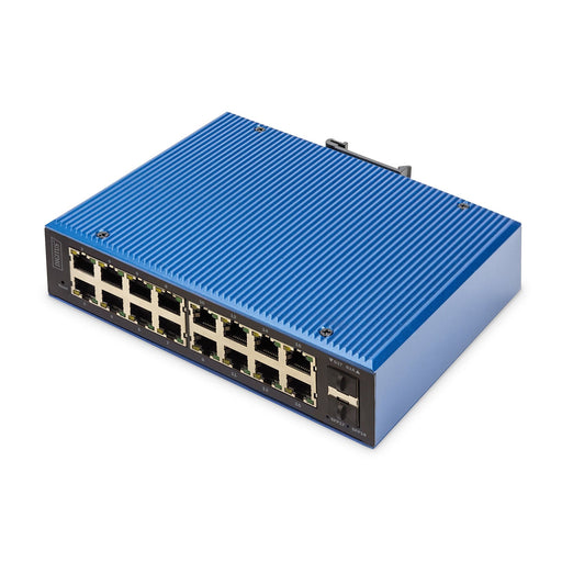 DIGITUS - Netzwerk Switch Netzwerk-Switch DN-651159 16+2-Port L2