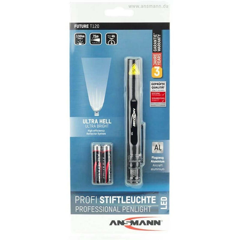Ansmann - Taschenleuchte LED Stiftlampe T120 − 20 Stück