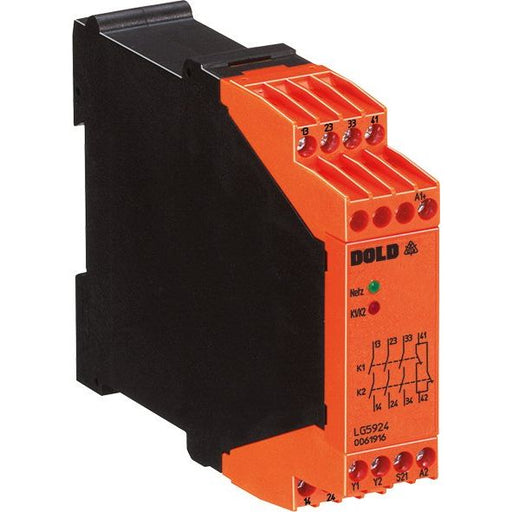 Dold&Söhne - Gerät zur Überwachung von sicherheitsgerichteten Stromkreisen Not-Aus-Modul LG5924.02/61#0064984 AC50/60HZ 230V