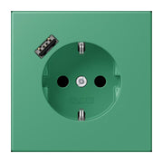 Jung - Steckdose SCHUKO Steckdose LC 1520-18 A 250 vert 59 (4320G)