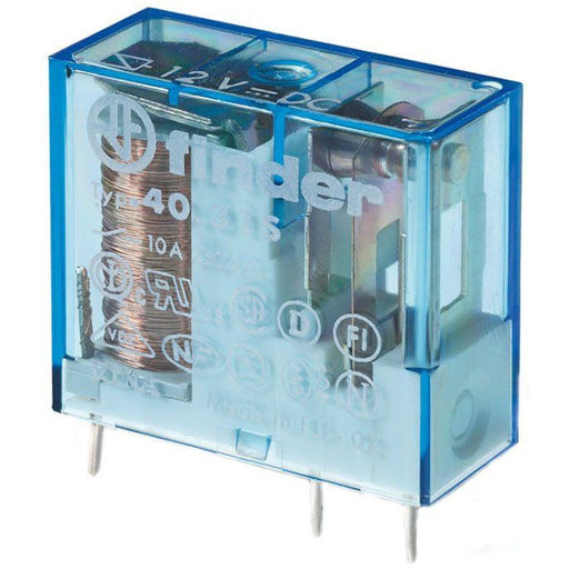 Finder - Schaltrelais Steck/Printrel.12VDC 1W10A 40.31.9.012.0000 Raster 3,5mm
