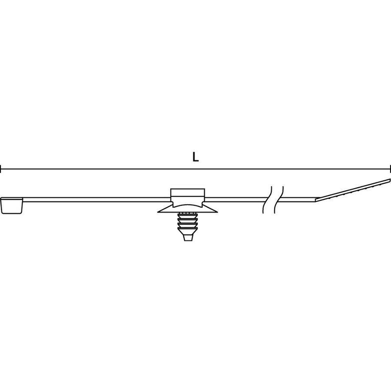 HellermannTyton - Kabelbinder Befestigungsbinder T50RFT5-MC5-BK-D1 200x4,6 sw − 500 Stück
