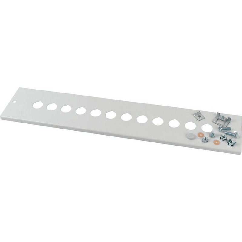 Eaton - Frontplatte (Schaltschrank) Frontblende +Einbausatz XME0404CI 9xRMQ grau