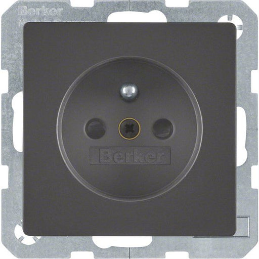 Berker - Steckdose anth/sa 6768766086 m.Schutzkontaktstift