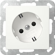 Gira - Steckdose 30° 441827 Reinweiß