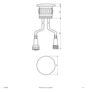 EVN Lichttechnik - Bodeneinbauleuchte LED Bodenleuchte P67068899L IP67 12V/DC RGB