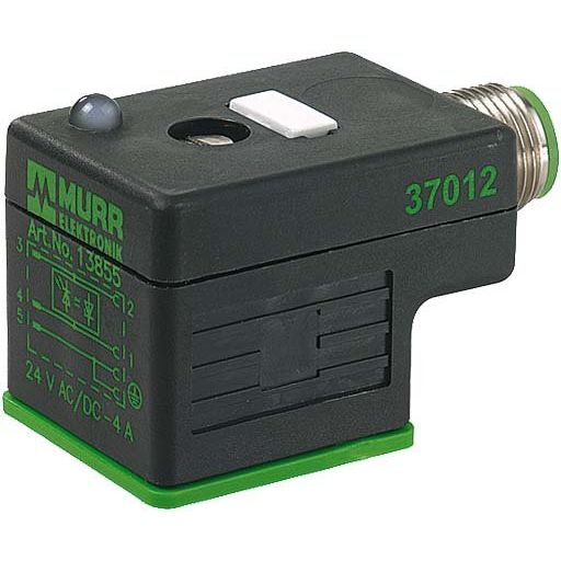 Murrelektronik - Ventilstecker (feldkonfektionierbar) Ventilsteckeradapter 7000-41461-0000000 A M12 hinten