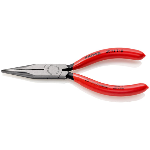 Knipex - Flachzange Langbeckzange 30 21 140 SB schwarz, 140mm