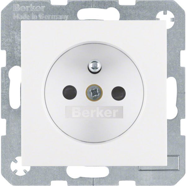 Berker - Steckdose m.Schutzkontakt 6768761909 B.1/B