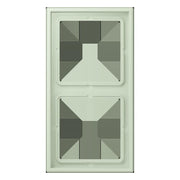 Jung - Abdeckrahmen Rahmen 2-fach LC 982 218 vert anglais pale