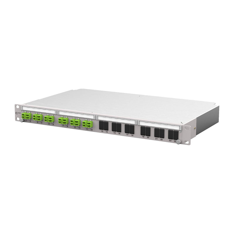 Metz Connect - Patchpanel LWL LWL-Box OpDAT PA 1502287M12-E 12xLC-D m.Pig OM5