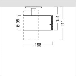Zumtobel Group - Downlight/Strahler/Flutlicht LED-Strahler V2 M 1500- #62922859 940, ws