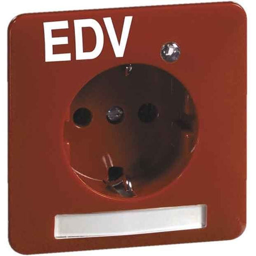 Peha - Schalter-/Steckdosenkombination Steckdose D 80.6611 NA ROT EDV