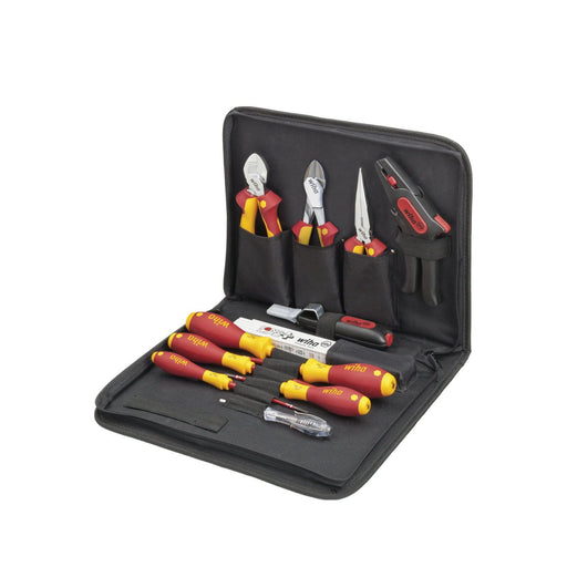 Wiha - Werkzeugset Werkzeugtasche 9300-025 Set 12tlg Best-of VDE Set