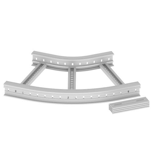 Unex - Bogen für Kabelleiter Flachbogen 45 Grad 67516-44 85x500 R300
