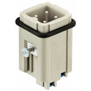 Harting - Kontakteinsatz für Rechtecksteckverbinder Stifteinsatz 09200032634 Han 3A-M-QL 1,5qmm − 10 Stück