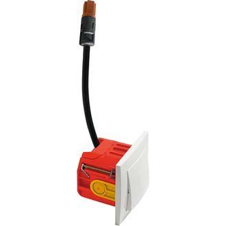 Peha - Installationsschalter Wippschalter H 11.516/67102RD30BW BADORA mit WAGO