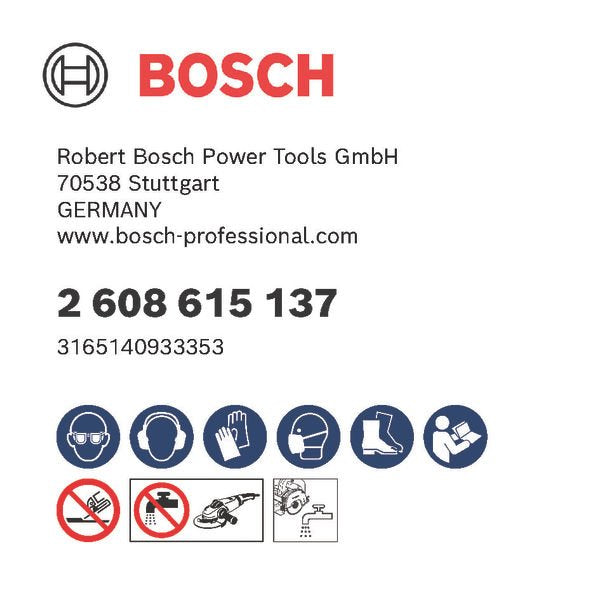 Bosch - Trenn-/Schleifscheibe X-LOCK Diamanttrennscheibe 2608615137 Standard for Ceramic