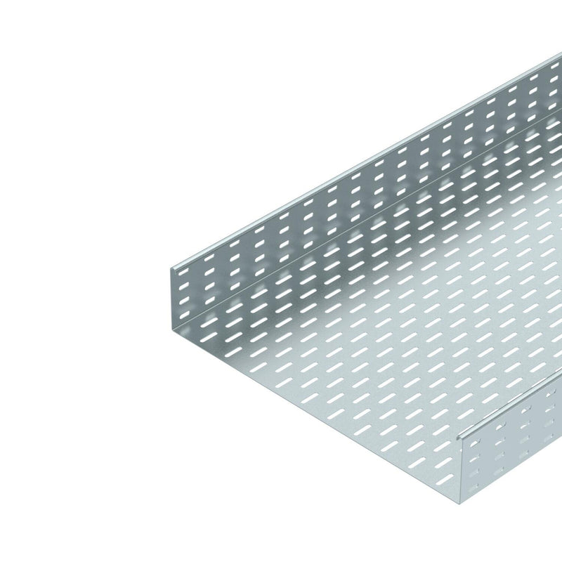 OBO Bettermann - Kabelrinne SKS gelocht SKS 155 FS mit Verbinder − 3 Meter