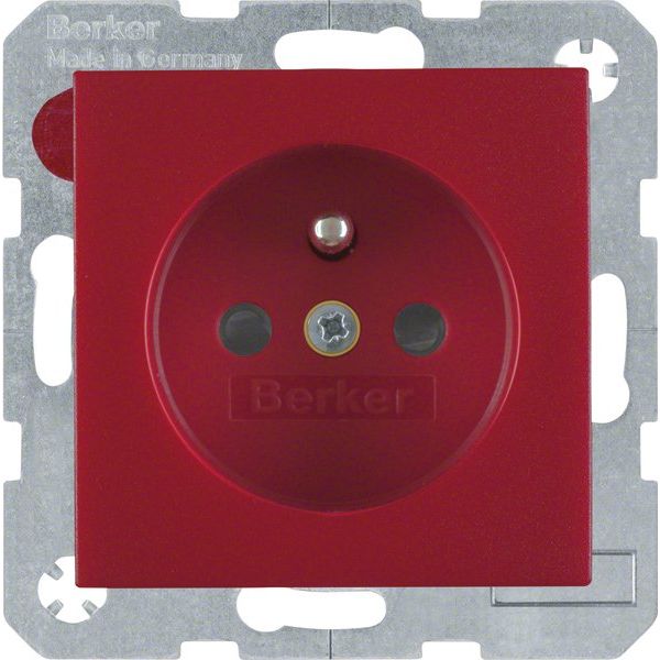 Berker - Steckdose m.Schutzkontakt 6768760062 S.1/B