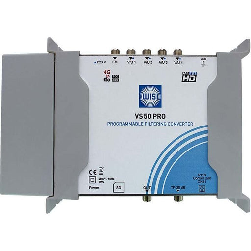 Wisi - Terrestrischer Verstärker Terr.Filter-Verstärker VS 50 PRO >+55dB 32 Filter