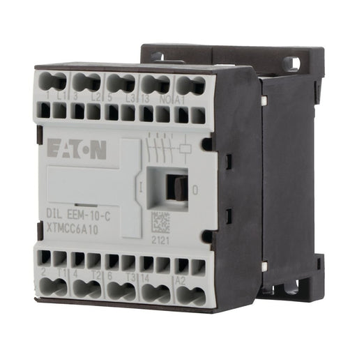 Eaton - Leistungsschütz zum Schalten von Wechselstrom Leistungsschütz DILEEM-10-G-C(24VDC) AC-3/400V:3kW 3p DC