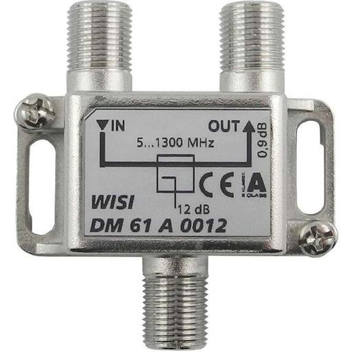 Wisi - Abzweiger und Verteiler Abzweiger 1f. DM 61 A 0012 5-1300MHz,12dB Cl.A
