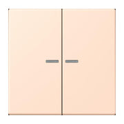 Jung - Abdeckung/Bedienelement für Installationsschalterprogramme Wippe mit Lichtleiter LC 102 KO5 228 rose pale
