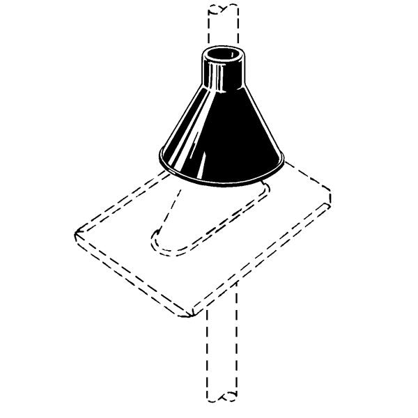 Kathrein - Antennenmontagematerial Abdeckkragen ZTC 42