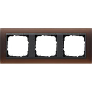 Gira - Abdeckrahmen 3f.opak dbr 021313