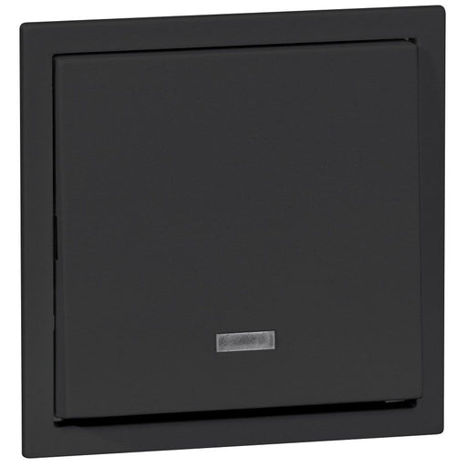 Peha - Abdeckung/Bedienelement für Installationsschalterprogramme Wippe, sw Linse D 20.540.193 GLK − 10 Stück