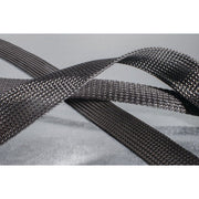 HellermannTyton - Hohlgeflechtschlauch Klapperschutzschlauch HEGSAS09-PET-BK(100) schwarz − 100 Meter